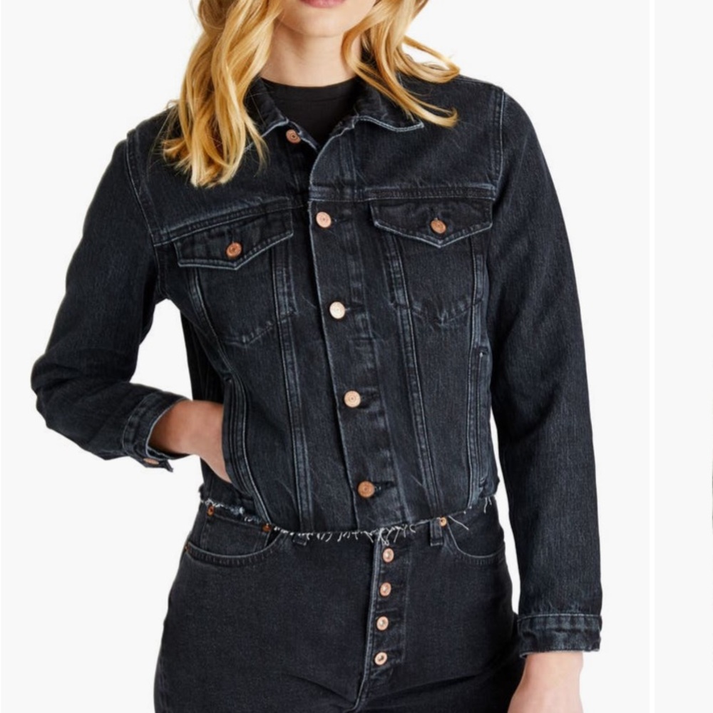 Etica Lennox Raw Hem Jacket- Size Medium! Excellent Condition